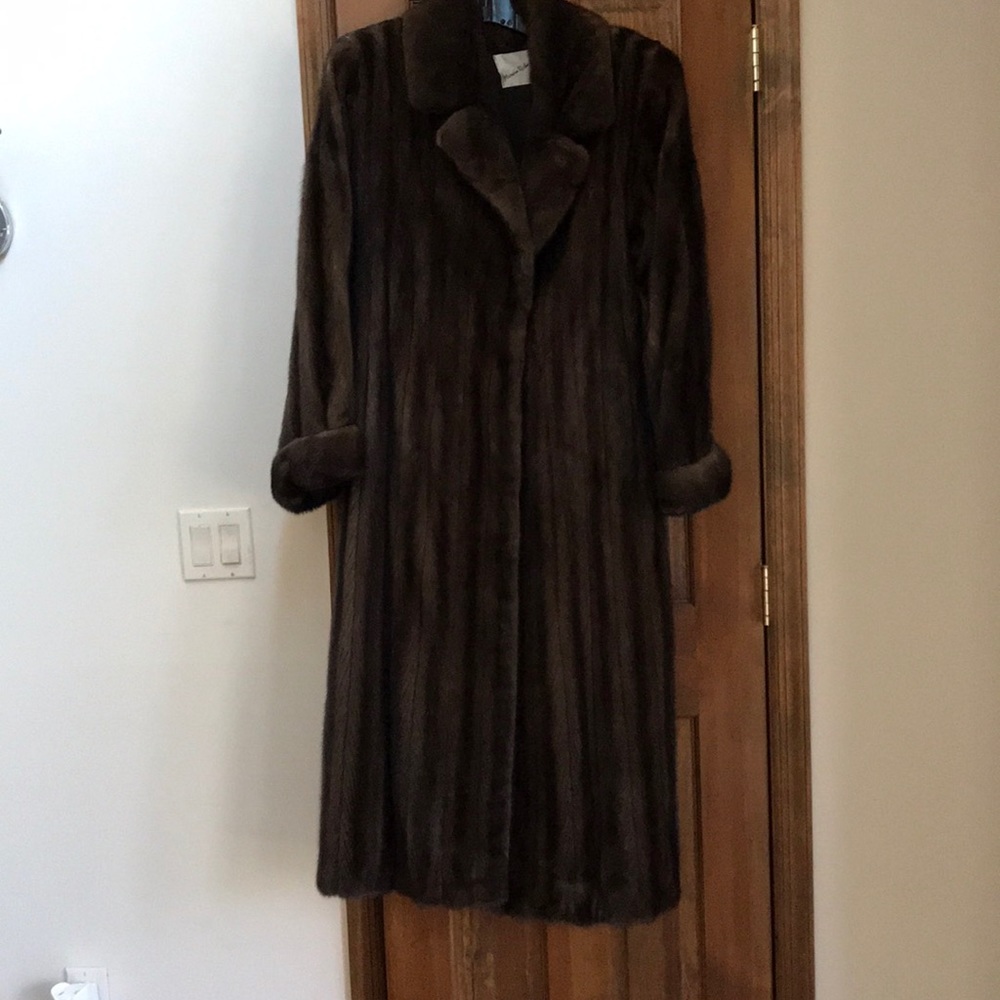 Marvin Richards full length mink coat